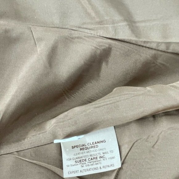 SUEDE Tan Blazer - Picture 5 of 8